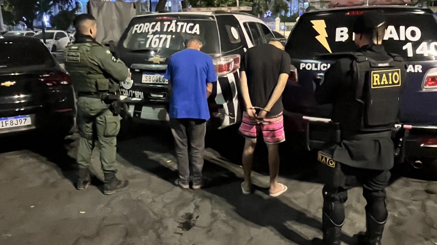 PM prende dupla suspeita de homicídio e organização criminosa em Catunda
