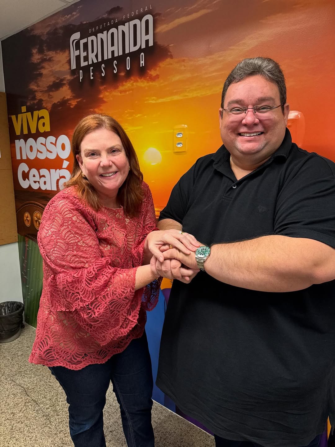 Fernanda Pessoa se licencia e Vanderlan Alves assume mandato na Câmara Federal