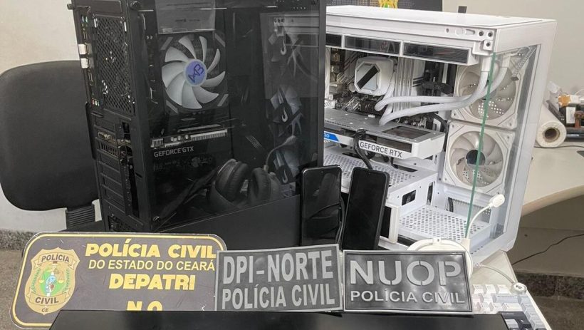 Polícia Civil prende dupla suspeita de anunciar equipamentos eletrônicos furtados na internet