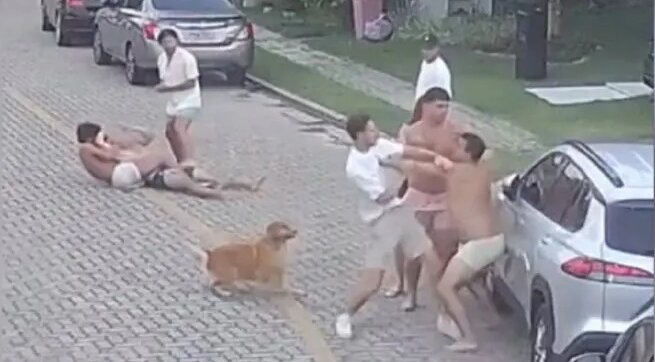 Conflito entre jogadores do Fortaleza e vizinhos volta à tona após divulgação de novas imagens