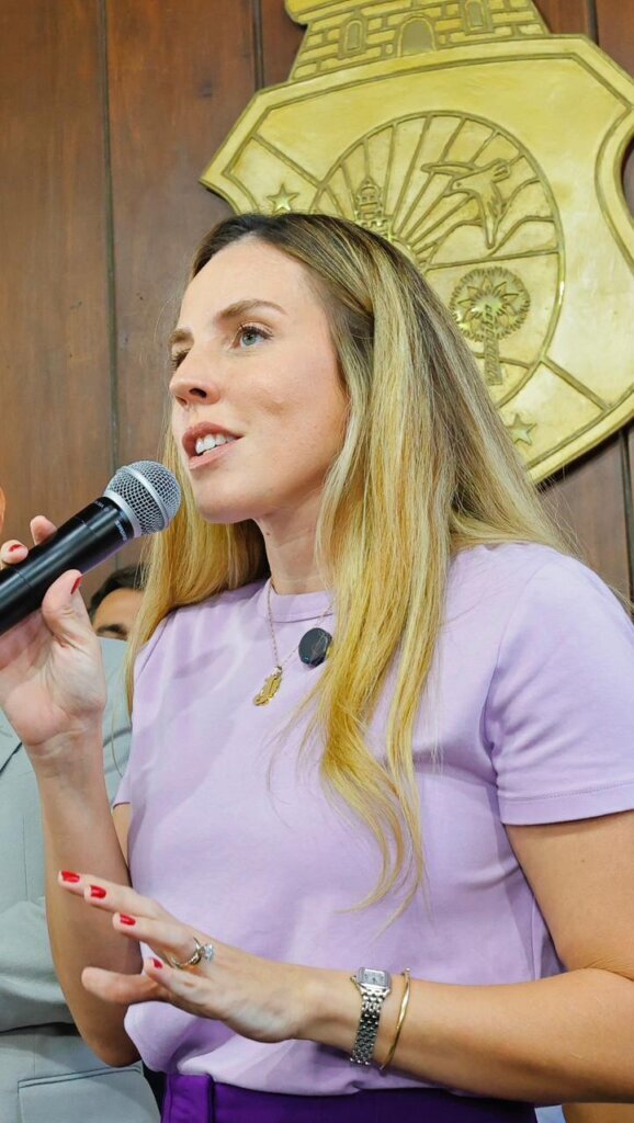 Jade Romero reforça importância da denúncia no combate da violência contra mulheres