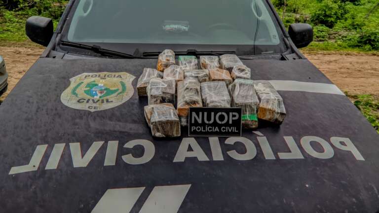 PCCE apreende 10 kg de maconha e veículos adulterados em Itapipoca