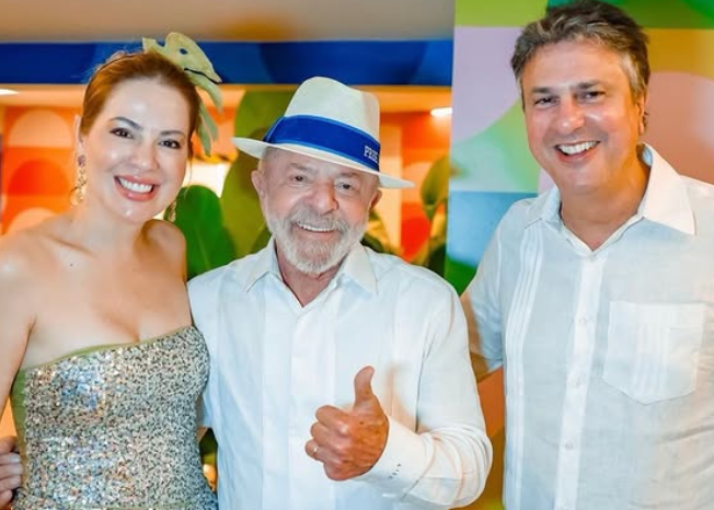 Camilo e Onélia agradecem convite para assistir desfile em homenagem ao presidente