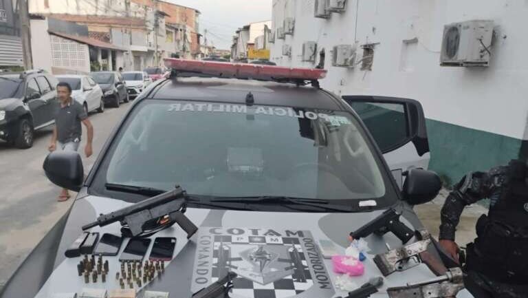 PM frusta entrega de arma e prende suspeito em Fortaleza