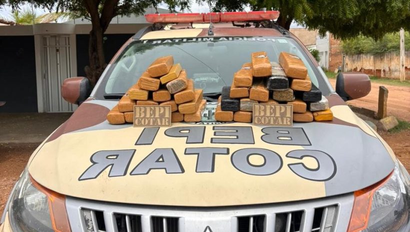 PM apreende 70 kg de maconha em ações nos municípios de Brejo Santo e Icó