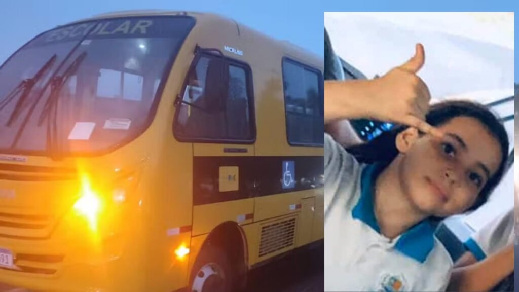 Criança de 10 anos morre em acidente com ônibus escolar em Nova Russas