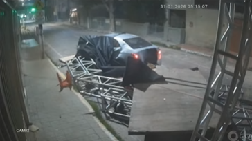 Dois vigias são atropelados durante montagem de palco no Crato; suspeito é preso