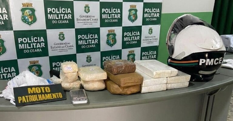 Homem é preso com mais de 9 kg de cocaína em Juazeiro do Norte