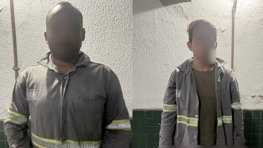 Suspeitos de furtar equipamentos de telecomunicações são presos em flagrante