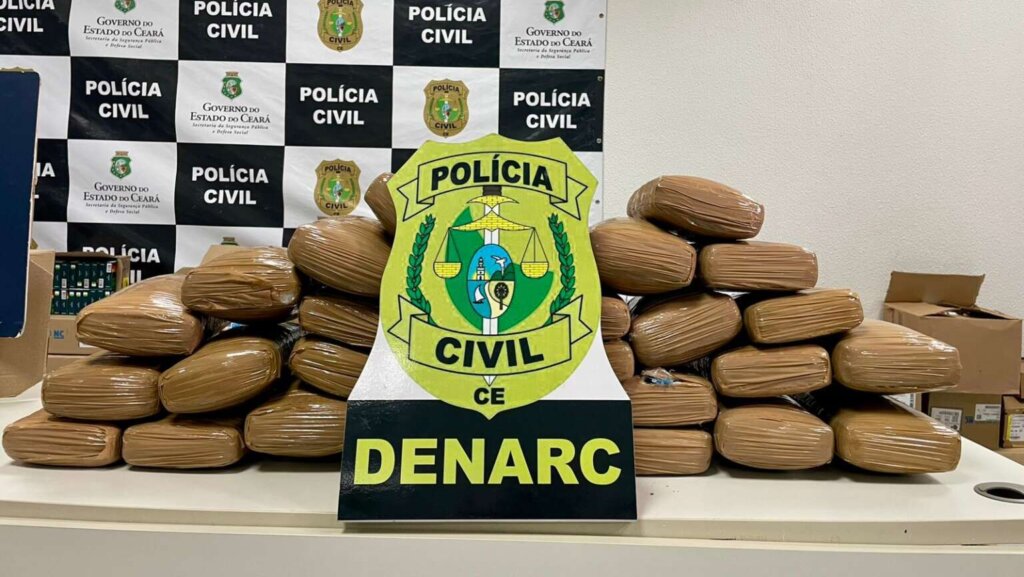 PCCE e Receita Federal apreendem 33 kg de skunk escondidos em aparelhos de ar-condicionado