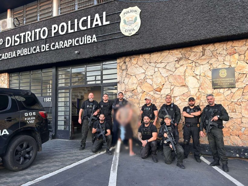 Chefe do PCC com atuação em Sobral é preso pela Polícia Civil em São Paulo