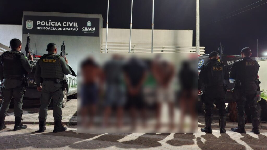 Grupo suspeito de crimes contra instituições financeiras é capturado em pousada no Preá