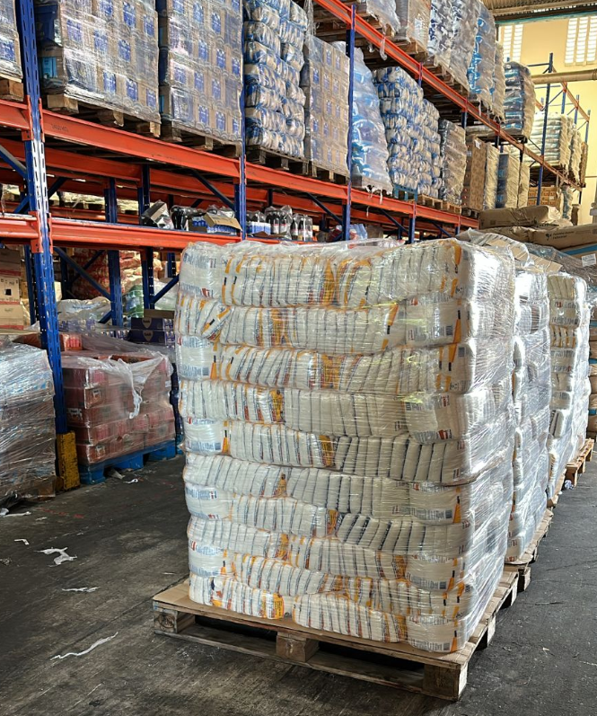 Polícia Civil recupera mais de 4 toneladas de alimentos furtados e prende dois suspeitos