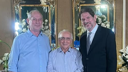 Ciro e Cid Gomes se reencontram durante evento familiar em Fortaleza