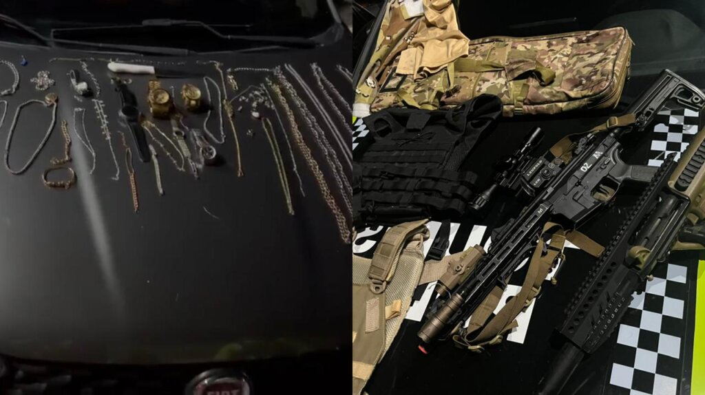 Casal de turistas é assaltado na Beira-Mar de Fortaleza; polícia reage e recupera jóias