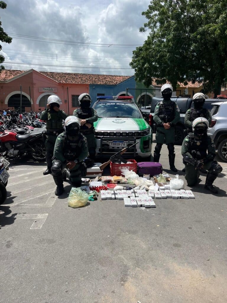 Polícia Militar desarticula laboratório de drogas e apreende mais de 30 kg de entorpecentes