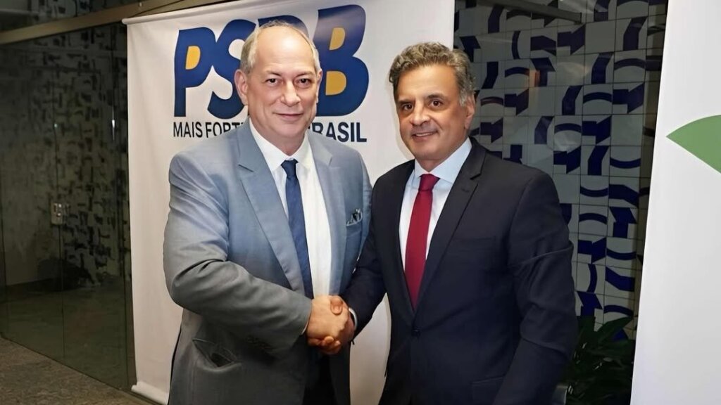 Aécio diz ter recebido autorização de Ciro para colocá-lo entre nomes para disputa presidencial