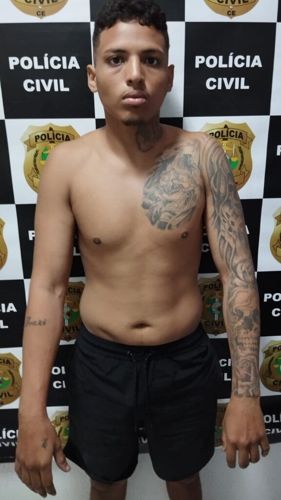 Suspeito de participação em tentativa de chacina com dois mortos é preso no interior do Ceará