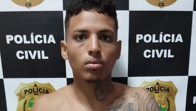 Suspeito de participação em tentativa de chacina com dois mortos é preso no interior do Ceará