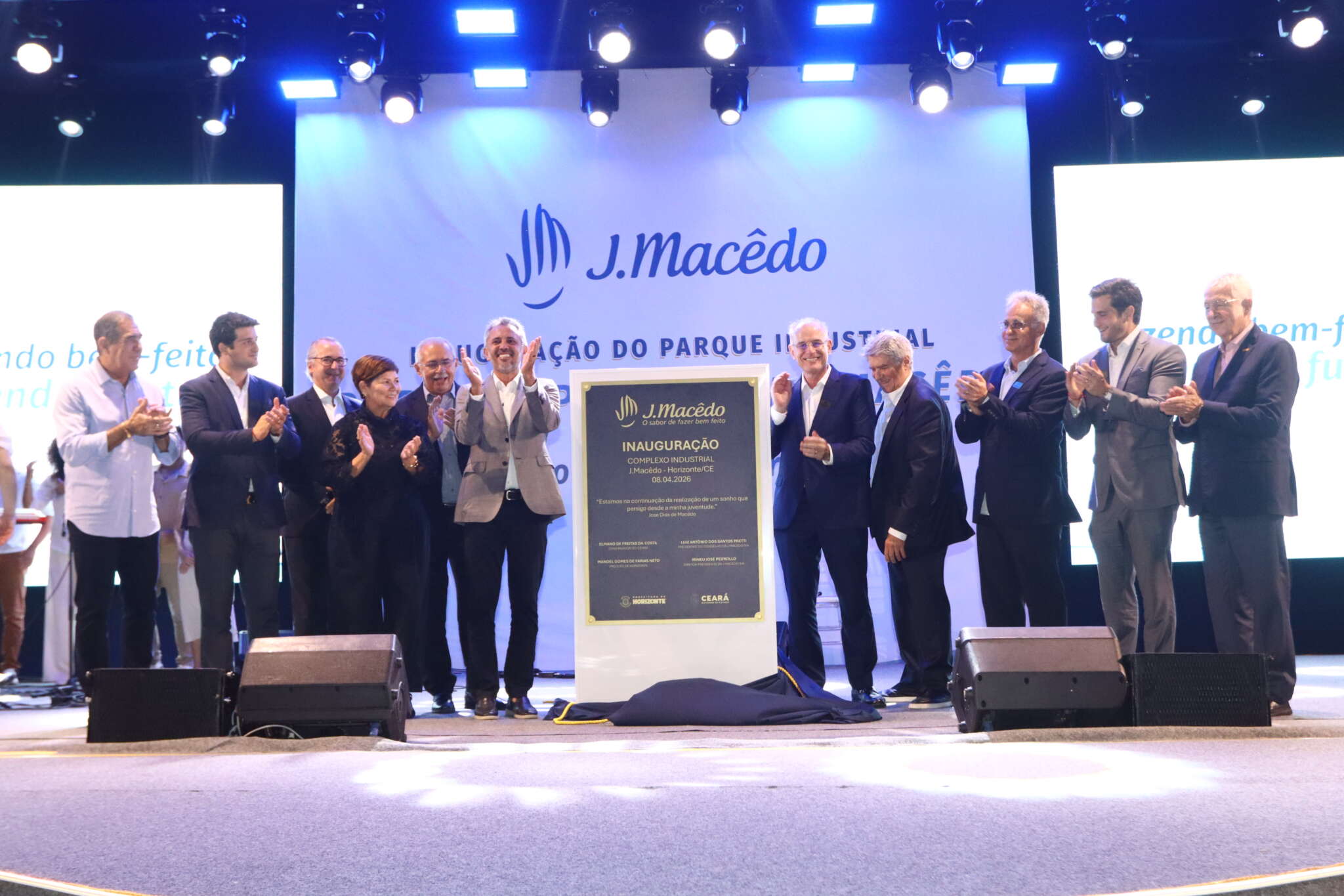 Complexo industrial é inaugurado em Horizonte e deve gerar 200 empregos diretos