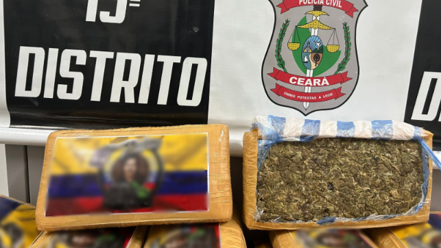 PCCE prende irmãos com 50 kg de skunk durante ação em Fortaleza