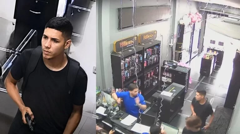 Shopping é invadido e loja de celulares acumula prejuízo superior a R$ 12 mil