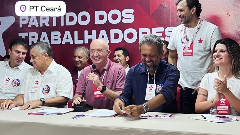 PT-CE aprova por unanimidade candidatura à reeleição do governador Elmano de Freitas