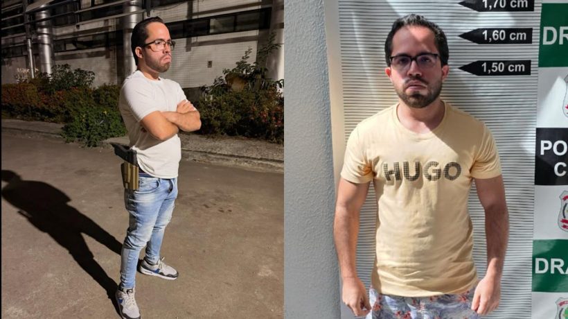 Suspeito de integrar facção carioca é preso pela Draco após ostentação