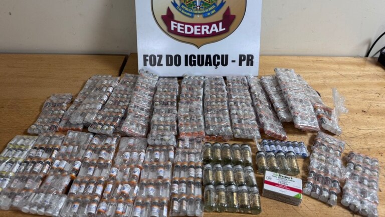 PF prende passageiro com medicamentos proibidos em voo para Fortaleza