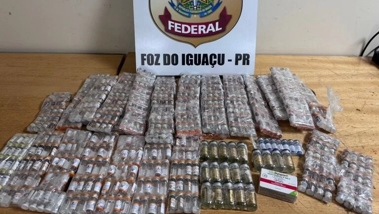 PF prende passageiro com medicamentos proibidos em voo para Fortaleza