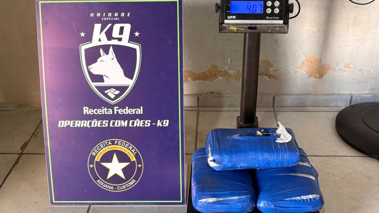 Receita Federal apreende 04 kg de skunk em transportadora na Grande Fortaleza