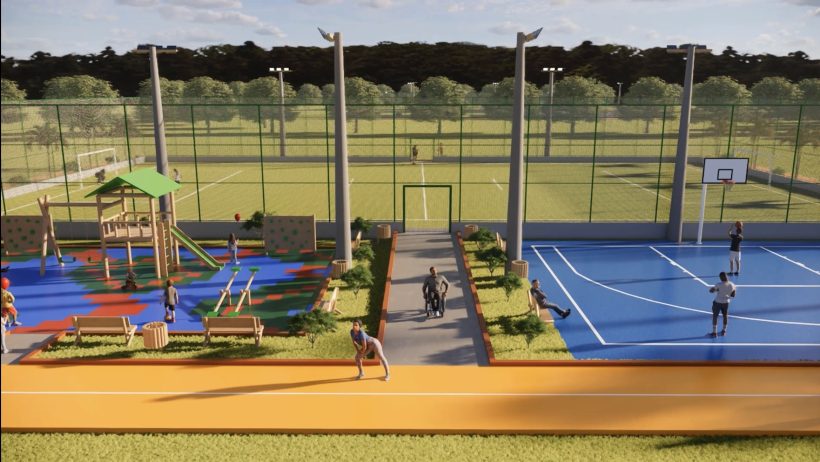 Prefeitura de Caucaia assina ordem de serviço para as obras do Complexo Esportivo Comunitário