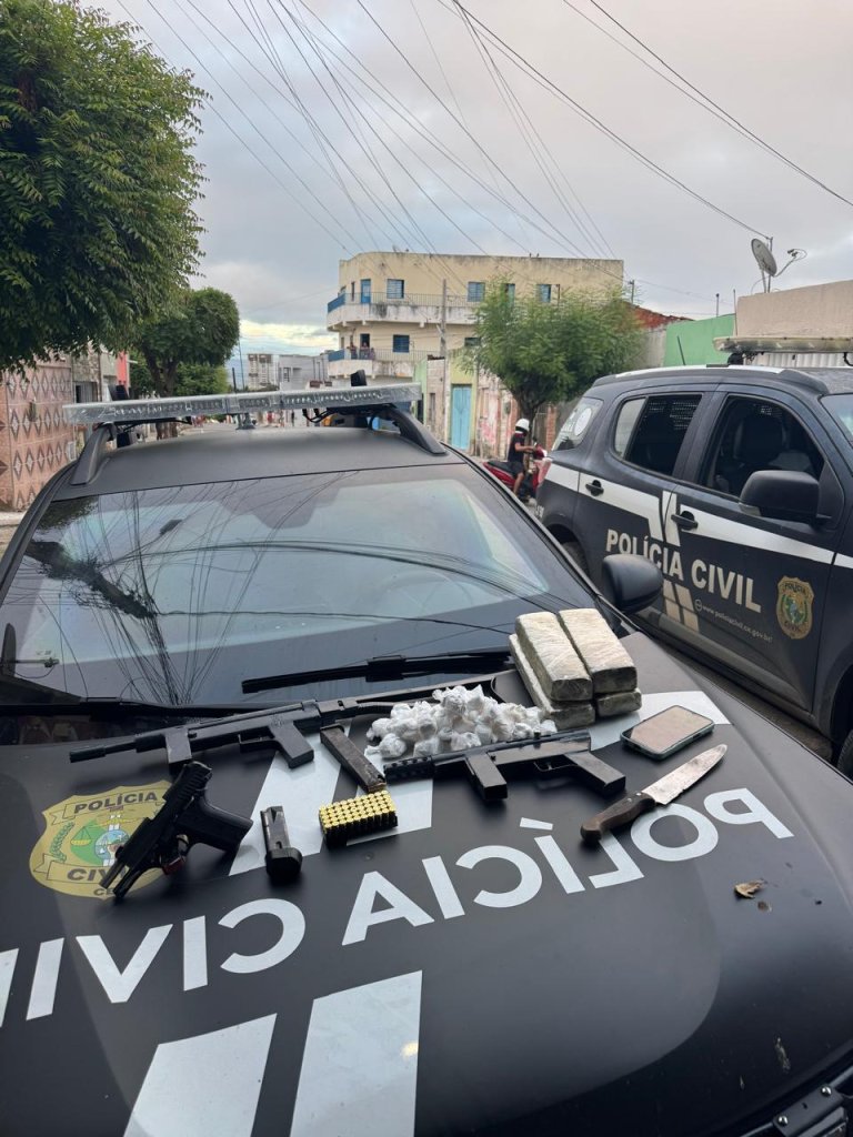 Polícia Civil deflagra operações contra facções criminosas no Ceará e outros quatro estados
