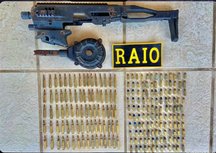 Polícia apreende mais de 200 munições durante patrulhamento do Raio em Caucaia
