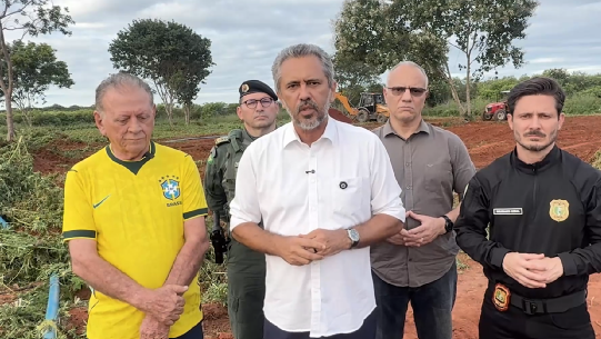 Elmano acompanha destruição de plantação de maconha em Acopiara e cobra apuração de denúncia