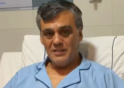 Naumi sai da UTI e se recupera para receber alta após infarto
