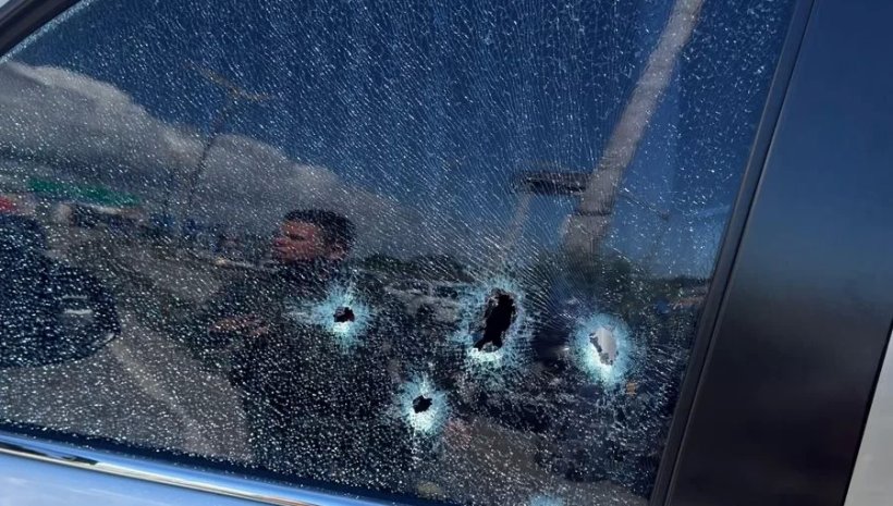 Motorista é baleado na Washington Soares; Esposa e duas filhas da vítima estavam no veículo