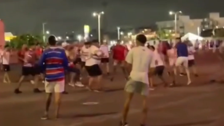 Briga entre torcedores do Fortaleza termina com 05 detidos nos arredores da Arena Castelão