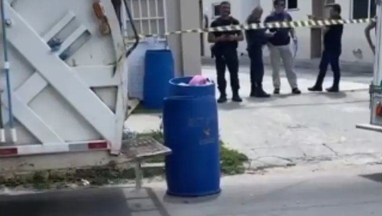 Corpo de bebê recém-nascido é encontrado em tambor de lixo em Itaitinga