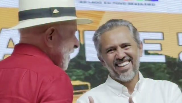Presidente Lula declara apoio à reeleição de Elmano durante agenda em Juazeiro do Norte