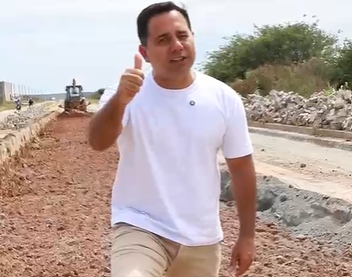 Prefeito de Iguatu trabalha para que obra do Anel do Contorno seja corrigida
