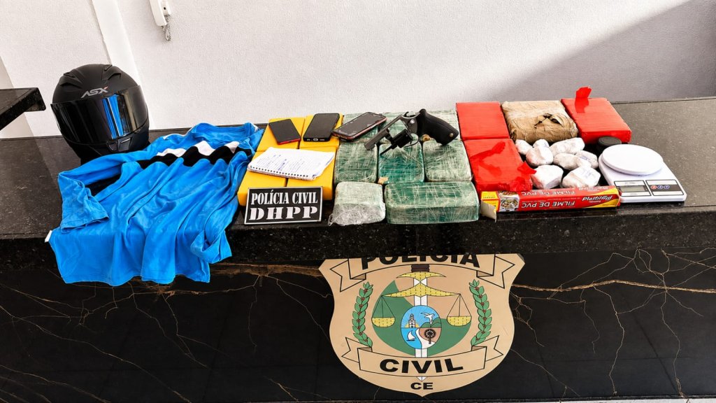 DHPP prende suspeito de duplo homicídio no Novo Mondubim e apreende drogas e arma