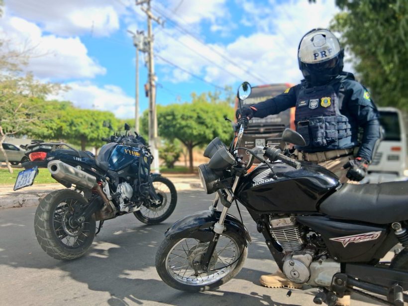 PRF recupera motocicleta com sinais de adulteração em Brejo Santo