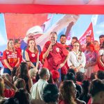 Acrísio Sena oficializa candidatura em evento na sede do PT em Fortaleza