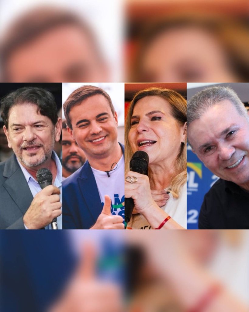 Datafolha: Cid tem 26%; Wagner, 22%; Luizianne, 14%; e Alcides com 7% na disputa pelo Senado