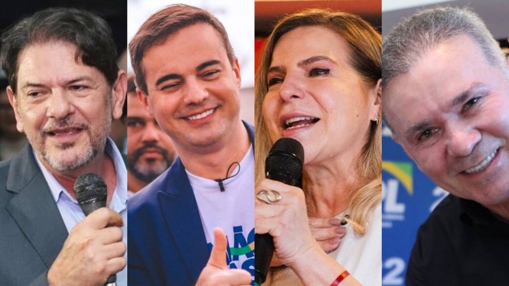 Datafolha: Cid tem 26%; Wagner, 22%; Luizianne, 14%; e Alcides com 7% na disputa pelo Senado