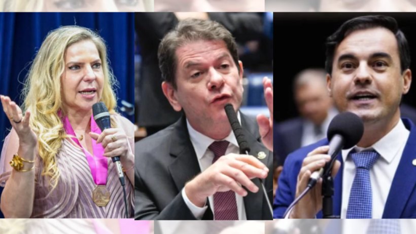 AtlasIntel: Luizianne lidera corrida ao Senado no Ceará, seguida por Cid e Capitão Wagner