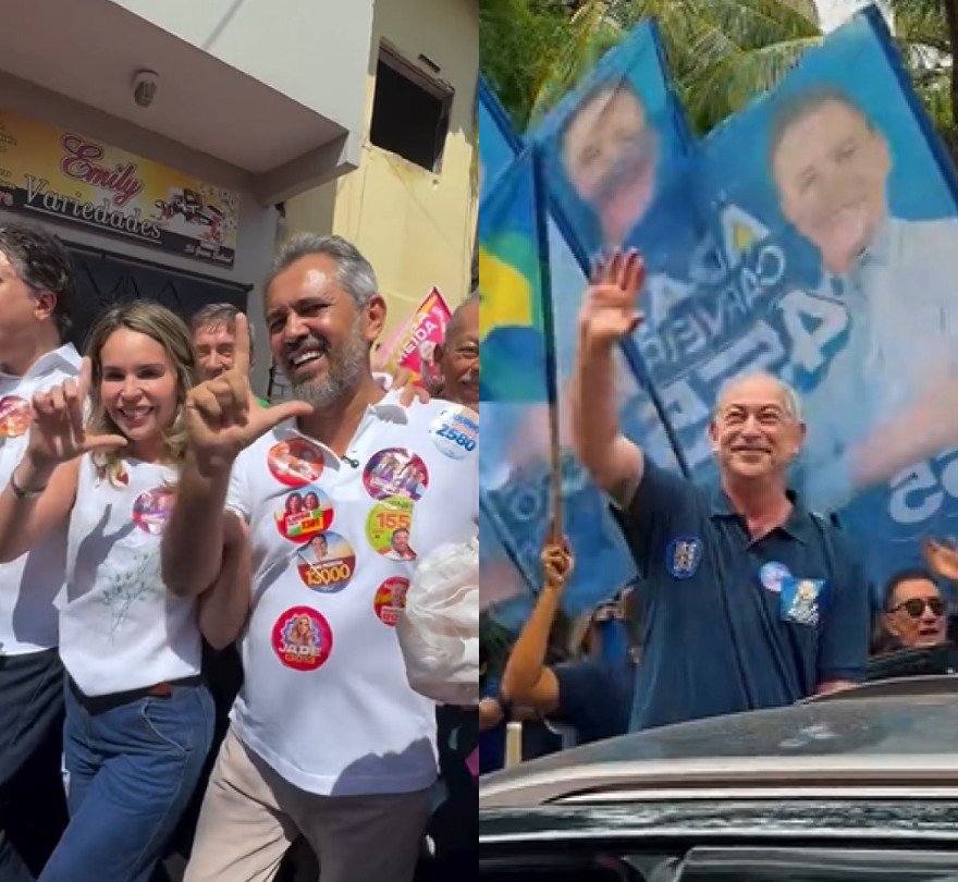 Elmano e Ciro abrem campanha para o Governo do Ceará com agendas na capital e no interior