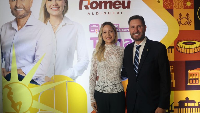 Romeu Aldigueri anuncia candidatura à reeleição para Alece; Tainah disputa vaga na Câmara
