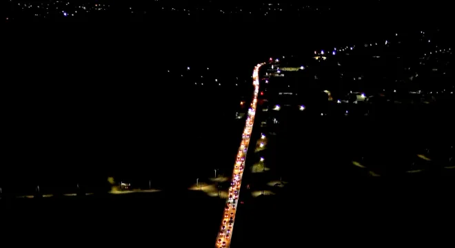 Carreata reúne multidão em Barbalha com presença de Camilo Santana